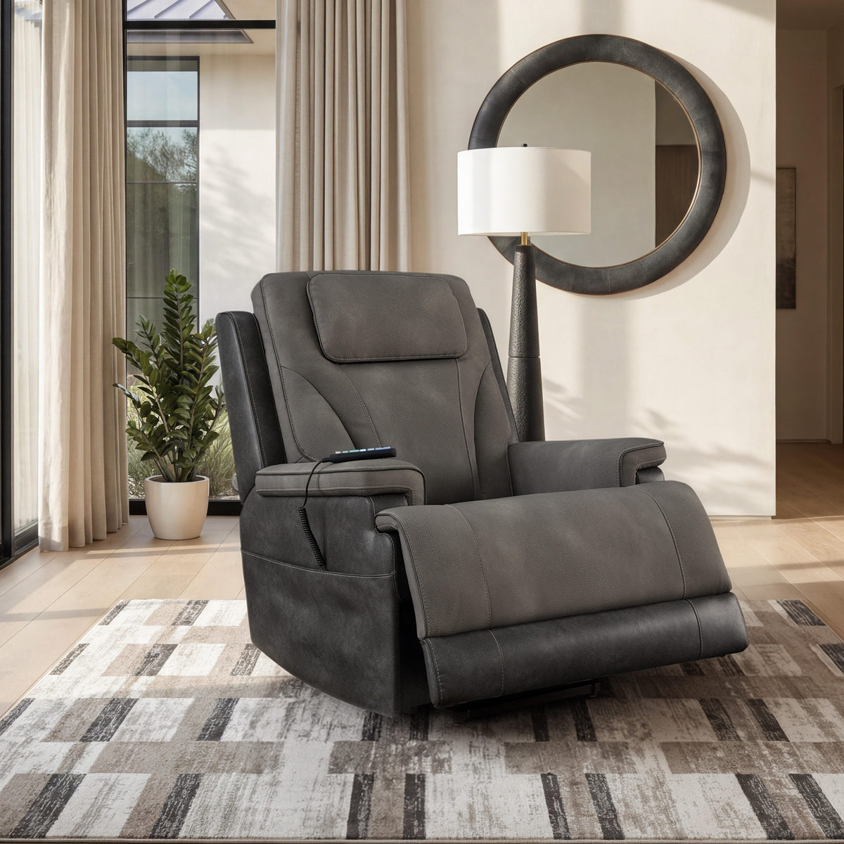 Power lift recliner