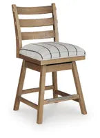 Ridgester Swivel Counter Stool