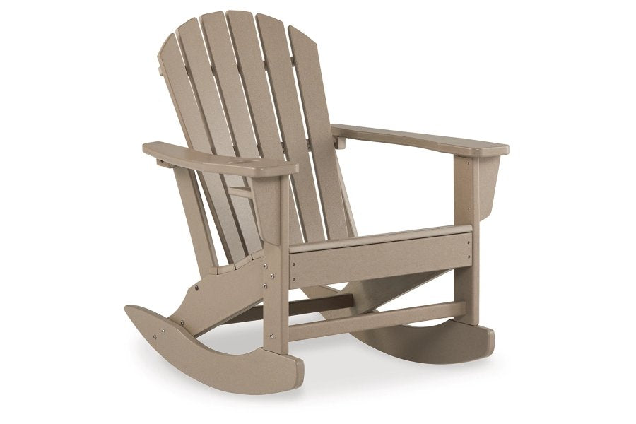 Sundown Treasure Driftwood Outdoor Rocking Chair