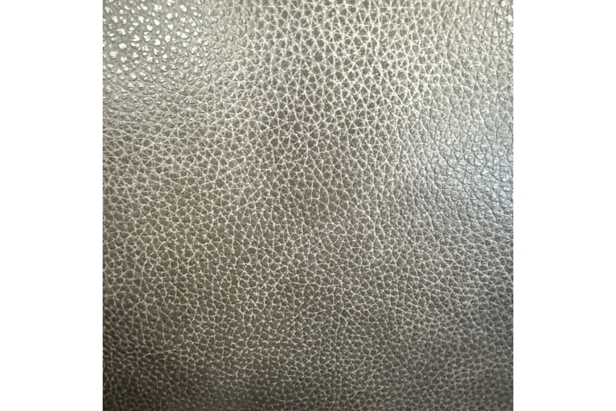 Sundance Charcoal Leather Cocktail Ottoman