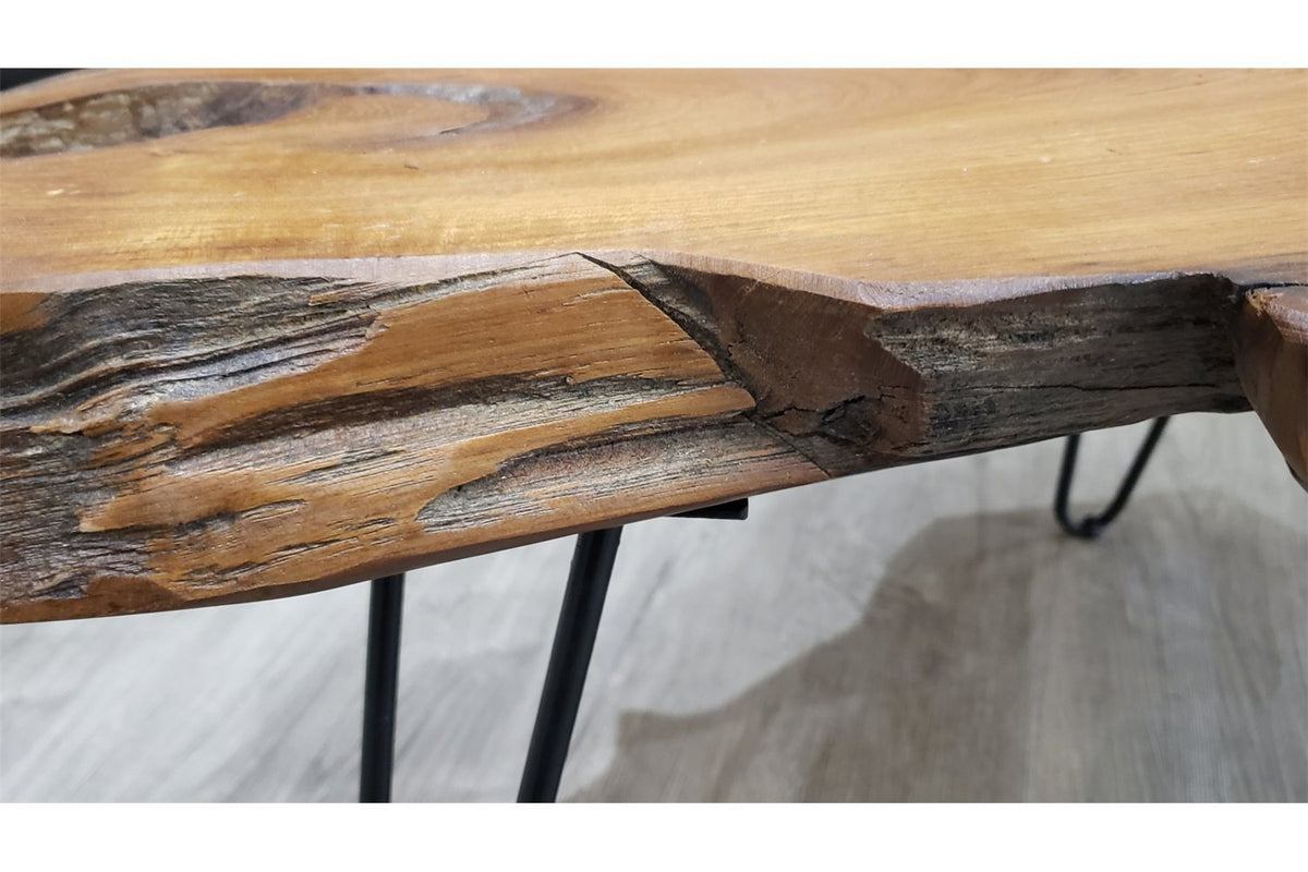 Badang Carving Teak Coffee Table