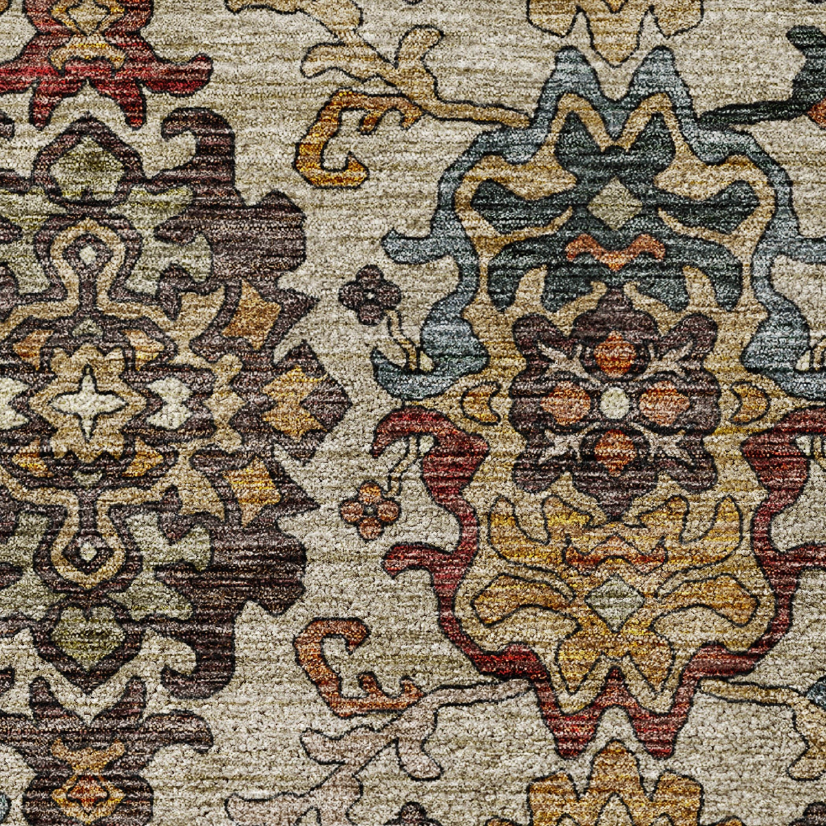 Silk Road Copper Rug
