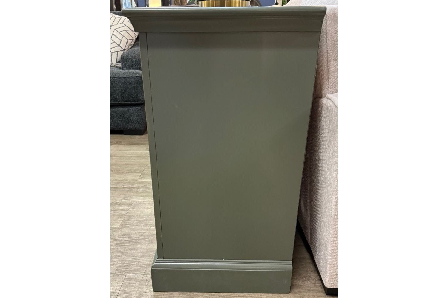Byron Sage Green 66" Fireplace Console