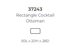372 Stanton Ottoman - Domain Iron