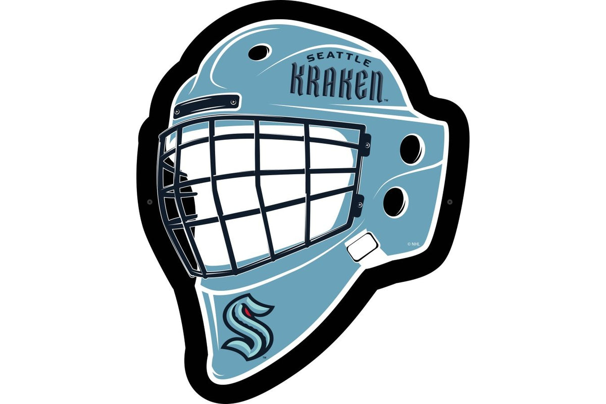 Seattle Kraken Helmet LED Wall Decor