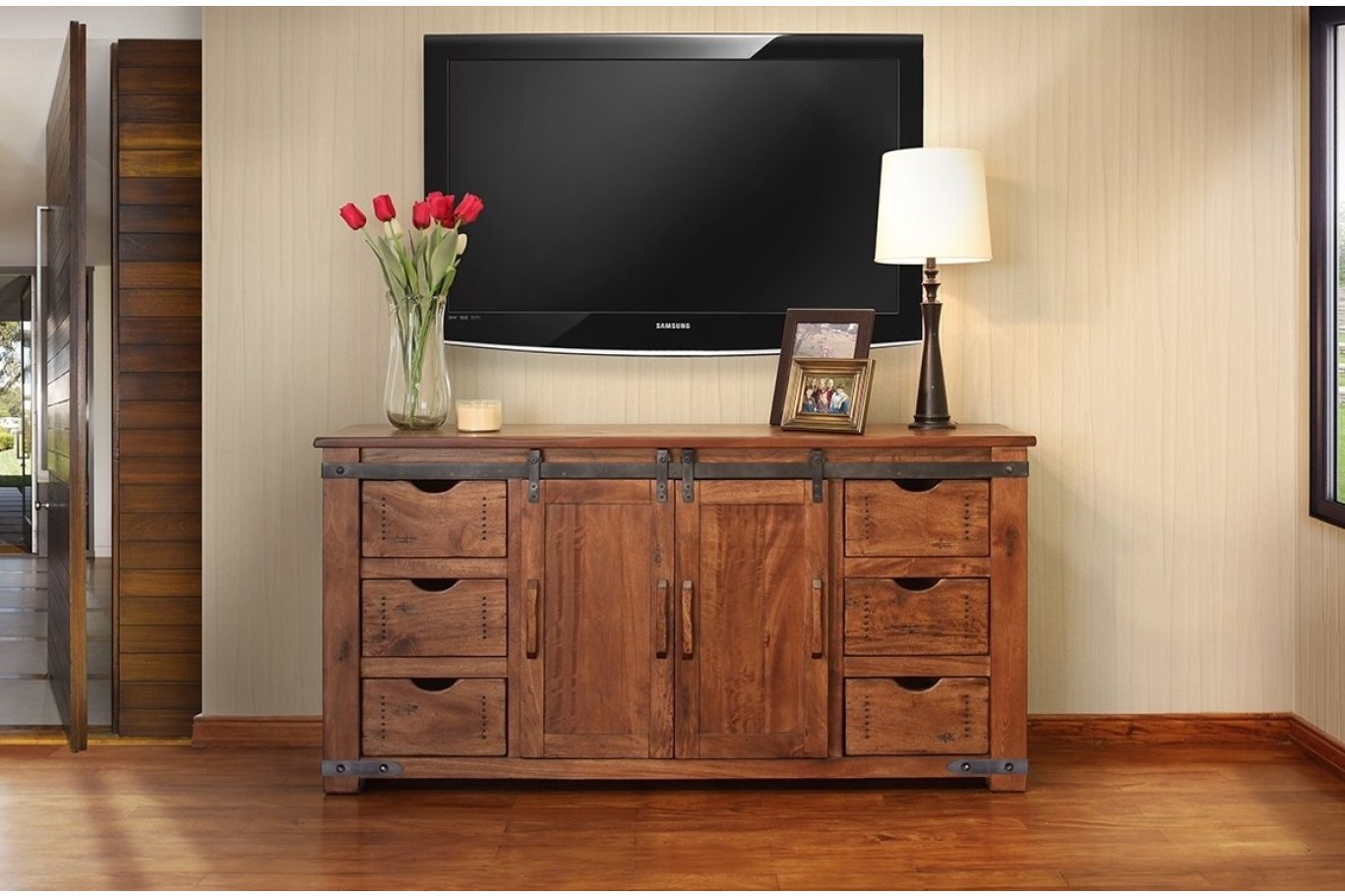 Parota TV Stand