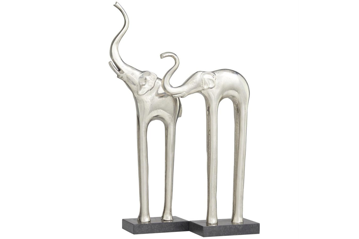 Novogratz Aluminum Elephant Sculptures (Set of 2)