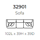 329 Stanton Sofa - Custom