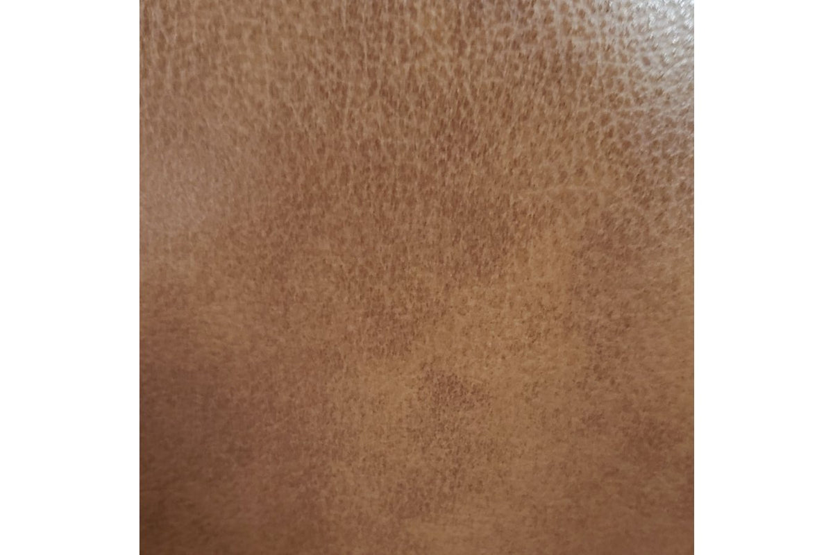 Ritz Whiskey Leather Loveseat