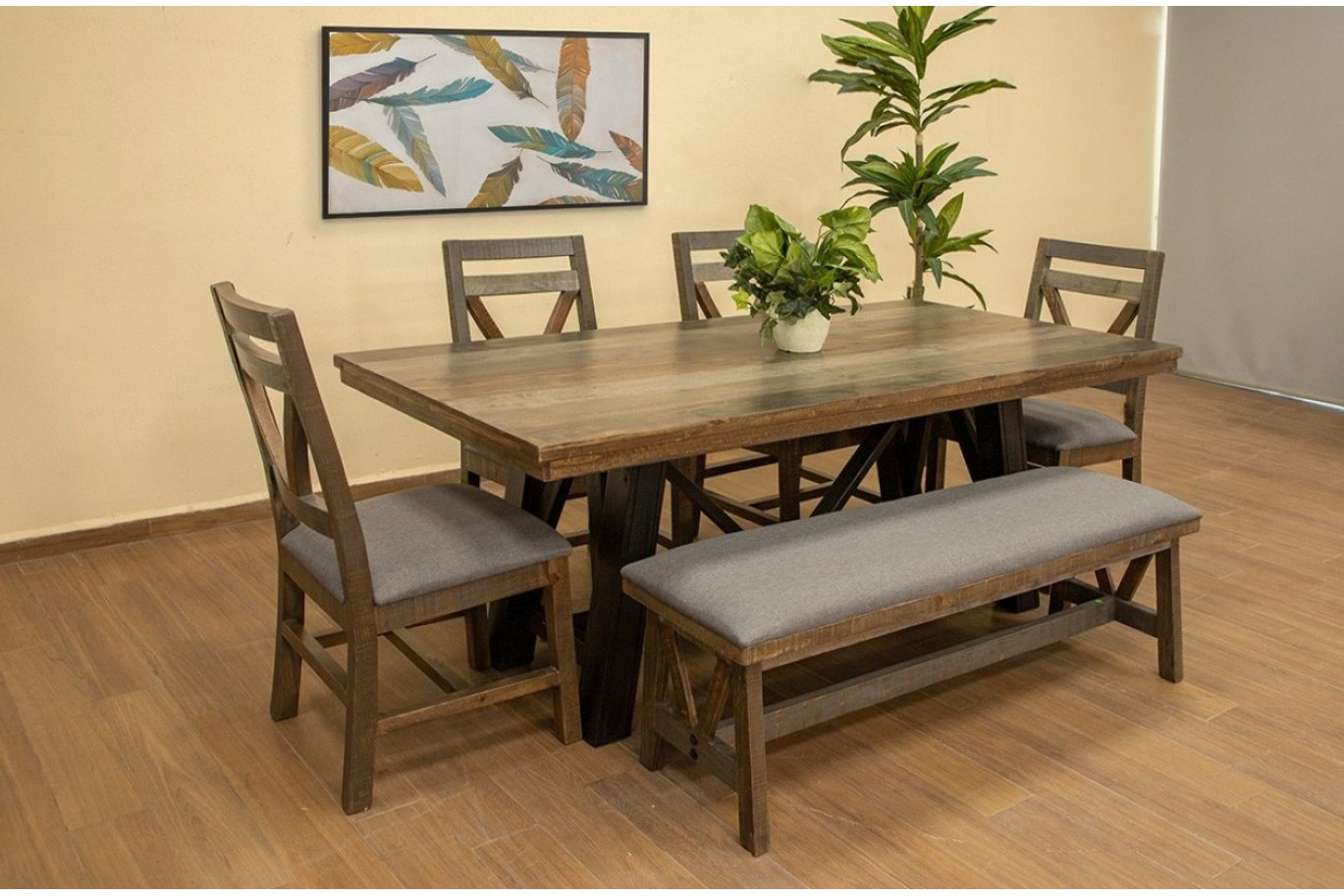 Loft Brown Dining Table
