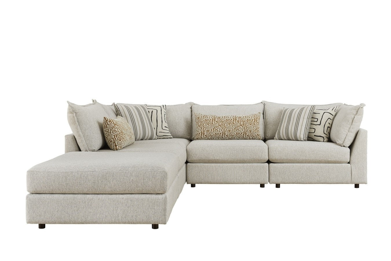 Durango Pewter 5Pc Sectional