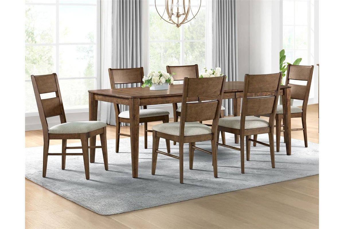 Koloa Ladderback Side Chair w/ Cushion