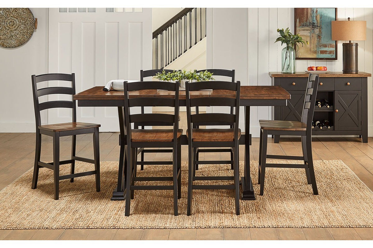 Stormy Ridge Gathering Trestle Table