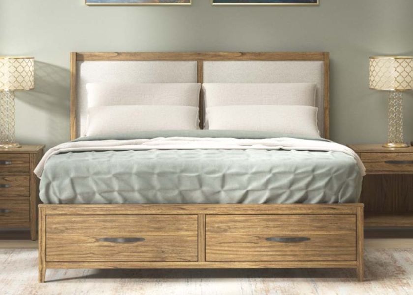 Belgium Upholstered Storage Bed