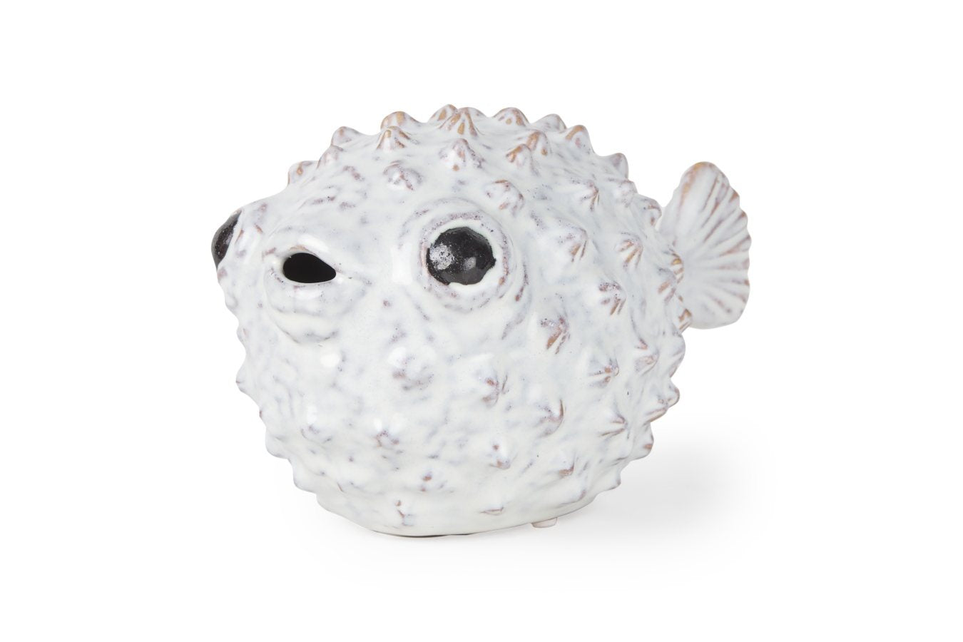 Spike II Large White Puffer Fish