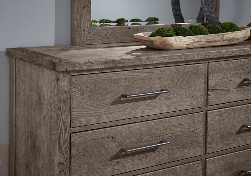 Dovetail Mystic Grey Master Dresser