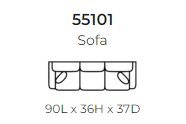 551 Stanton Sofa - Custom
