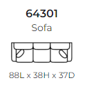643 Stanton Sofa - Custom