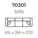 703 Stanton Sofa - Custom