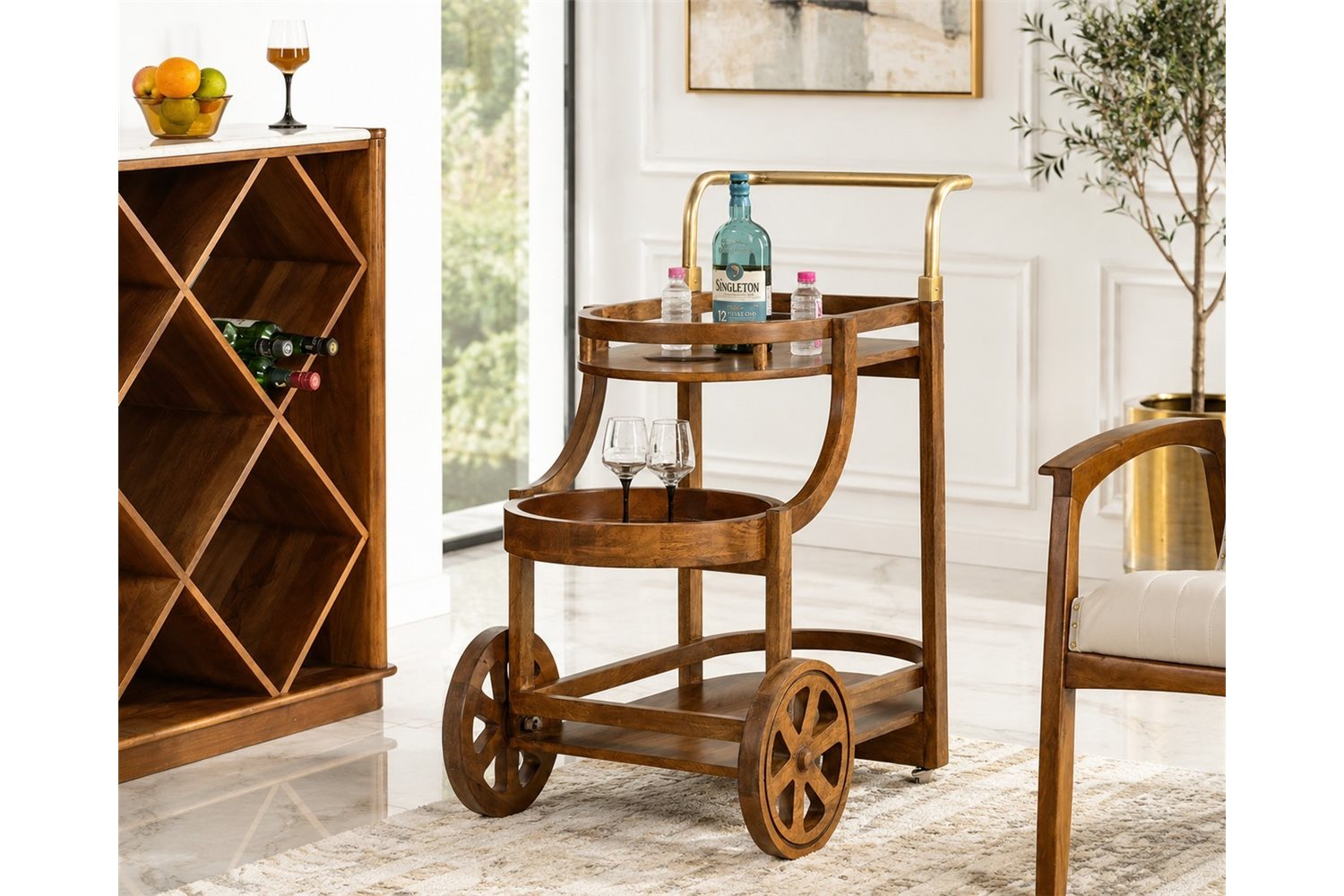 Dayal Trolley Table