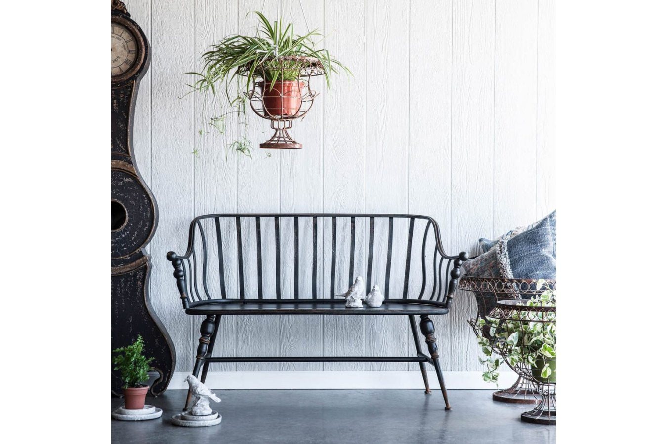 Warren Metal Settee