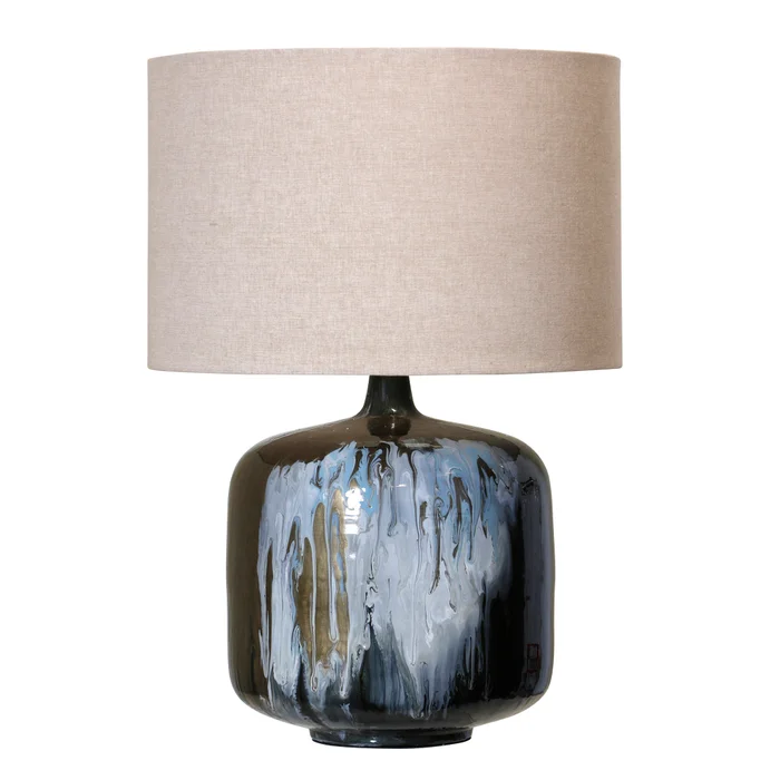 Ancient Water Enamel Table Lamp