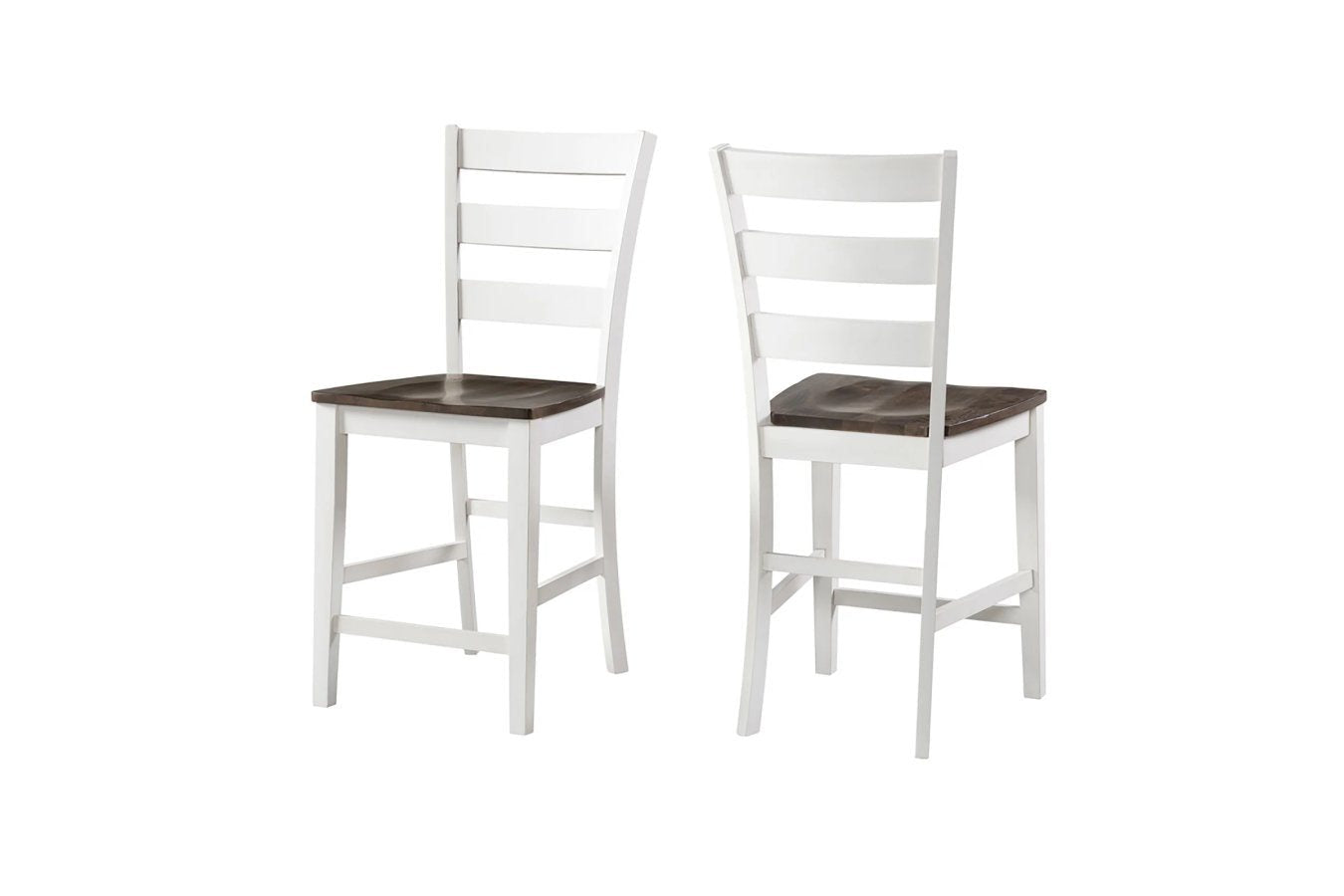 Kona White Ladder Stool
