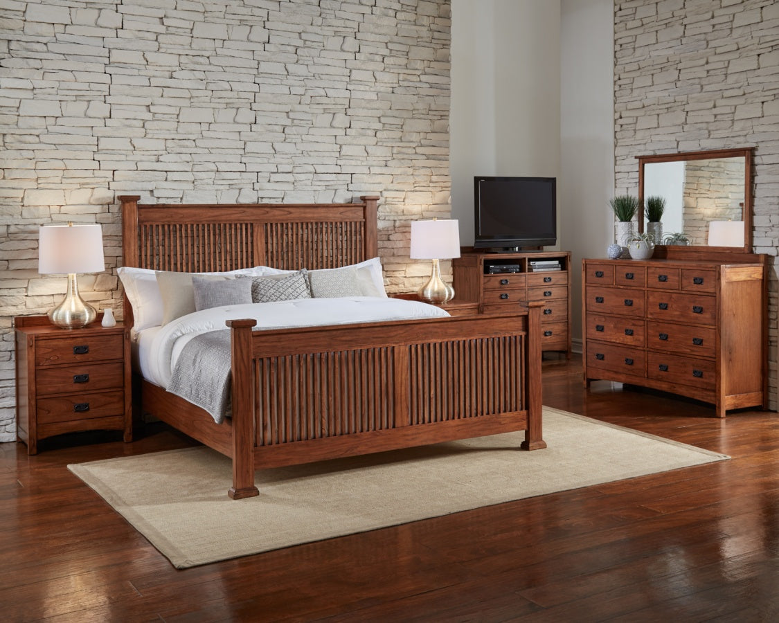 Mission Hill Slat Bed