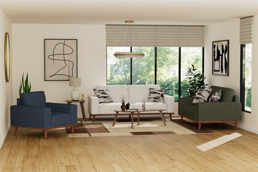 Heath Olive Loveseat