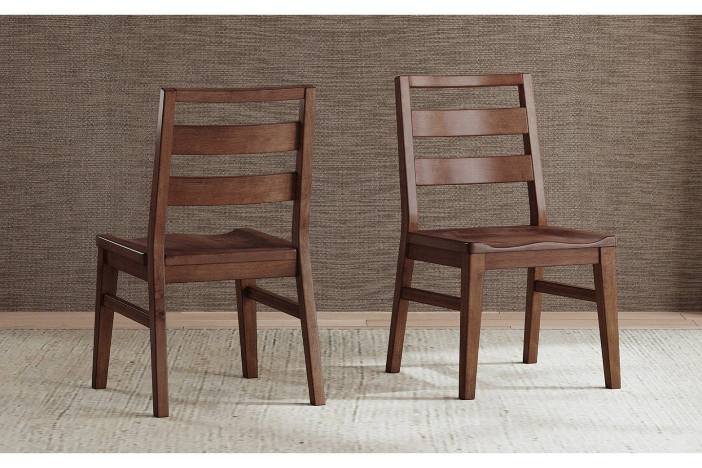 Voss Ladderback Wood Seat Chair