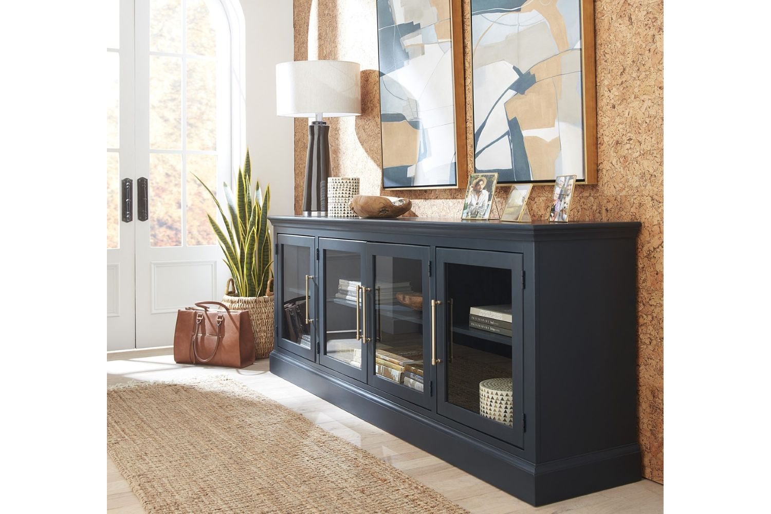 Byron Malta Blue 84" Console