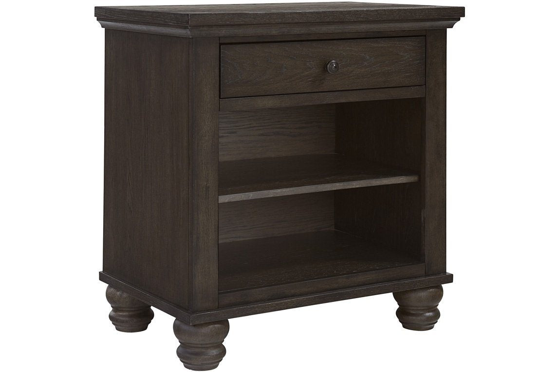Cambridge Cracked Pepper 1 Drawer Nightstand