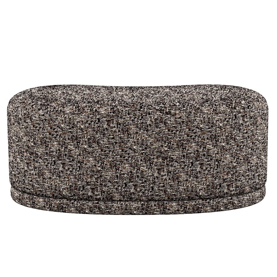 Delphine Brown Cocktail Ottoman