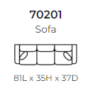 702 Stanton Sofa - Custom