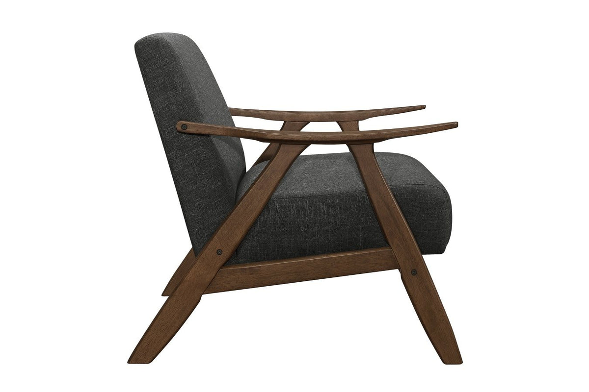 Damala Dark Gray Accent Chair