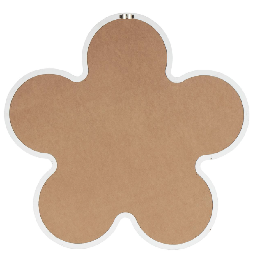 Cosmopolitan White Wood Mirror