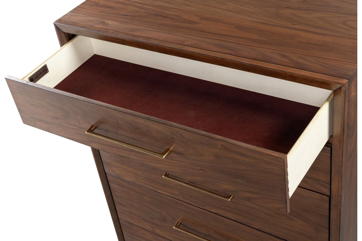 Jasper Modern Walnut Chest