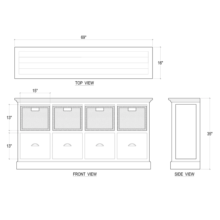 Cape Cod Storage - White Harvest