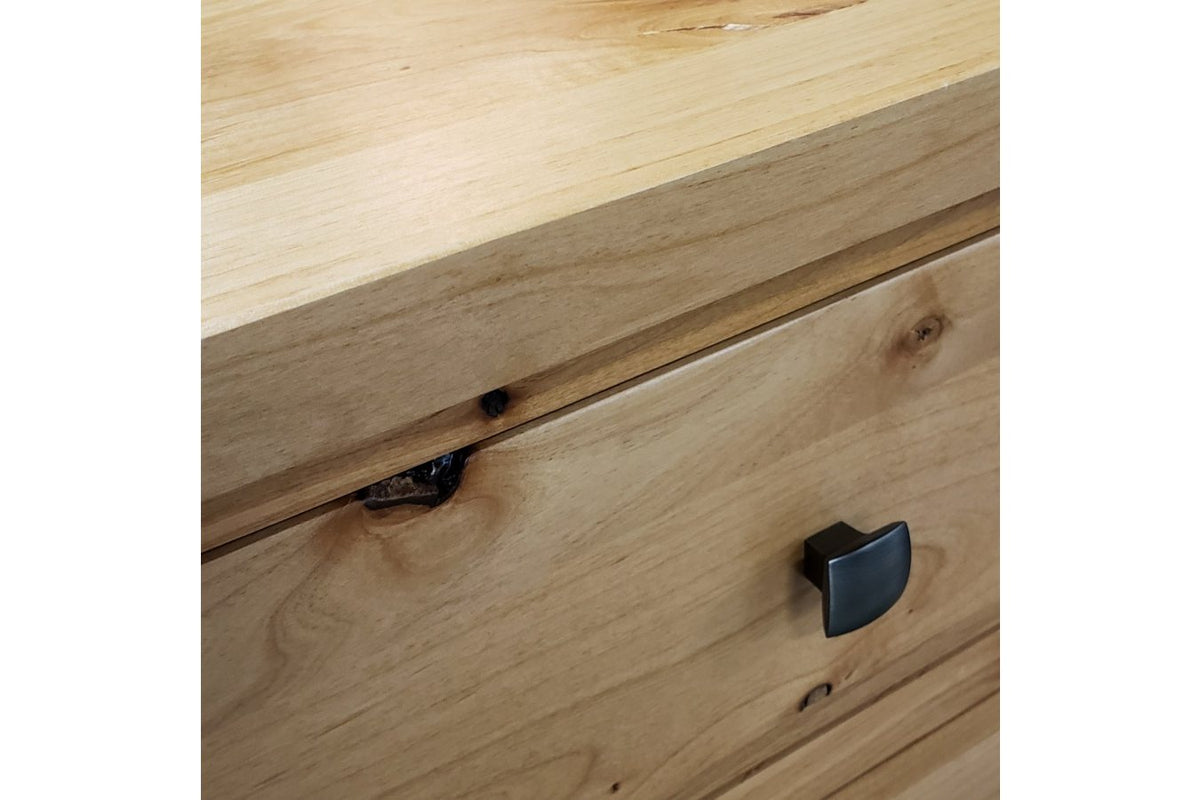 3-Drawer Nightstand - Natural