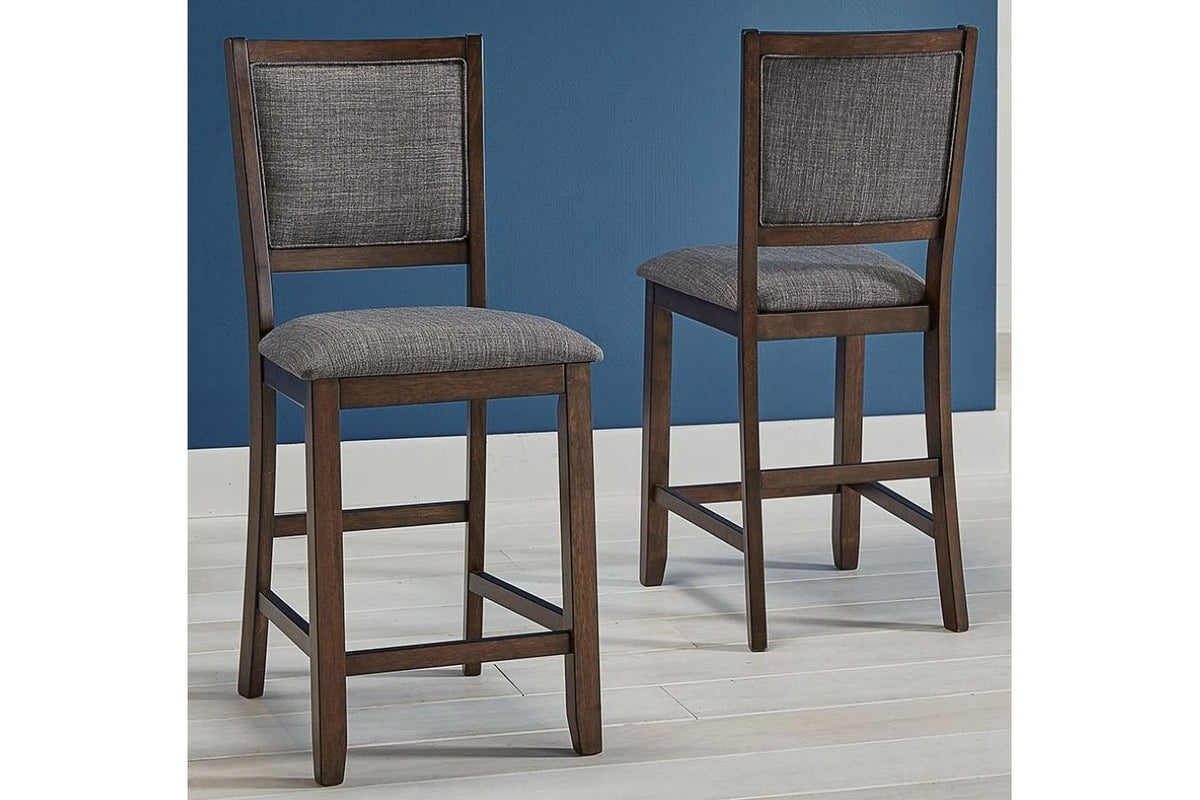 Chesney Upholstered Counter Height Barstool